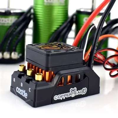 Castle Creations - Copperhead 10 Esc, 1415-2400Kv 5Mm Motor Combo 1