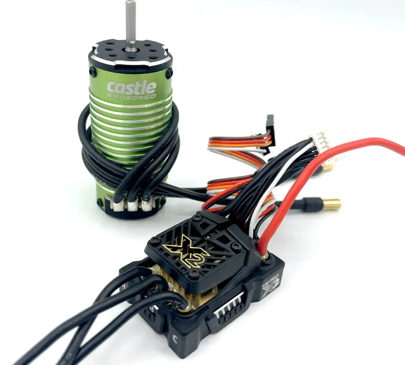 Castle Creations - Mamba Micro X2, 16.8V, Waterproof Esc With 1010-5600Kv Sensored Motor Combo 1