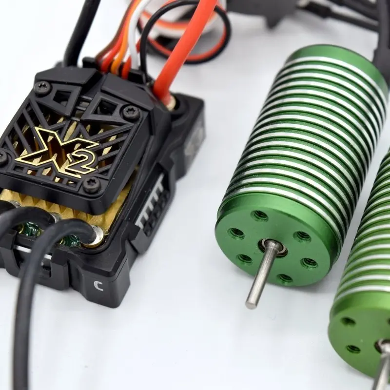 Castle Creations - Mamba Micro X2, 16.8V, Wp Sensored Esc With 0808-4100Kv Motor Combo 1