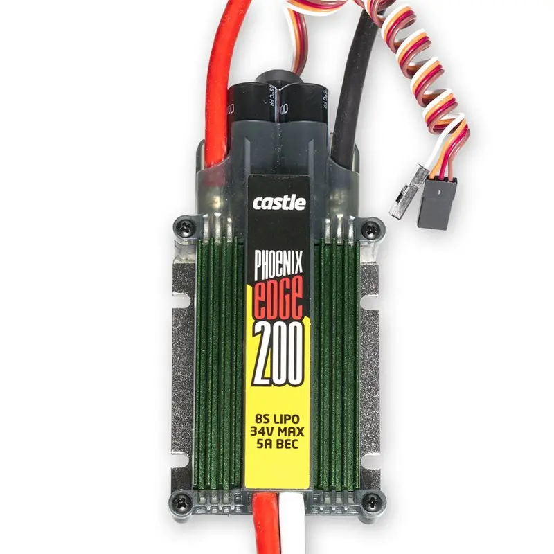 Castle Creations - Phoenix Edge 200 Amp Esc, 8S/33.6V, W/ 5 Amp Bec 1