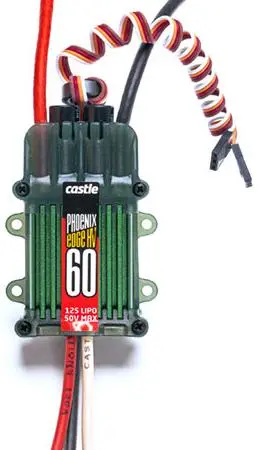 Castle Creations - Phoenix Edge 60 Amp Esc, 12S/ 50.4V, W/ No Bec 1