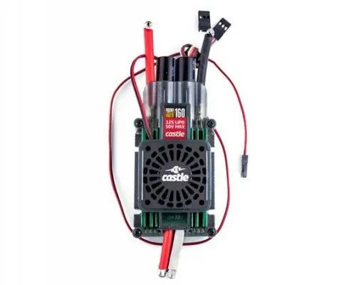 Castle Creations - Phoenix Edge High Voltage Fan 120 Amp Esc, 12S/50.4V, No Bec W/ Cooling Fan 1