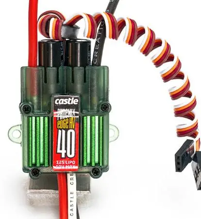 Castle Creations - Phoenix Edge Hv 40 Amp Esc,12S/ 50.4V, W/ No Bec 1