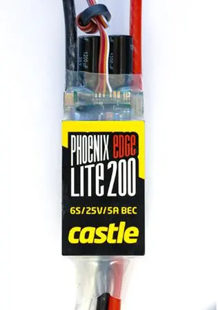 Castle Creations - Phoenix Edge Lite 200 Amp Esc, 8S/34V, W/ 5 Amp Bec 1