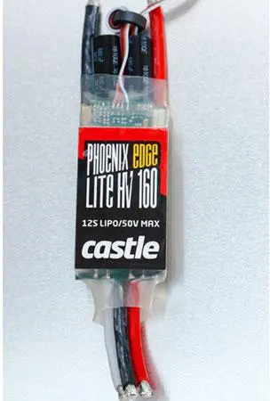 Castle Creations - Phoenix Edge Lite High Voltage 160 Amp Esc, 12S/50.4V, W/ No Bec 1