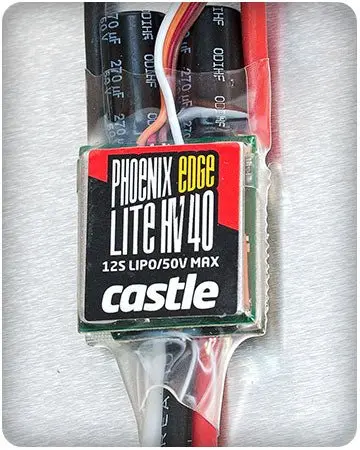 Castle Creations - Phoenix Edge Lite High Voltage 40 Amp Esc, 12S/50.4V, W/ No Bec 1