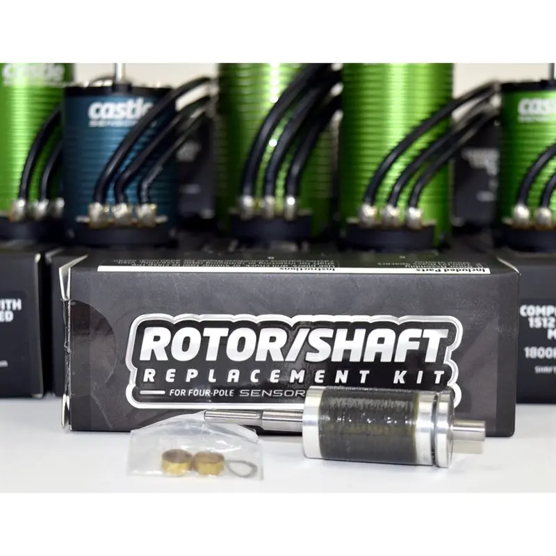 Castle Creations - Rotor/Shaft Replacement Kit 1412-3200Kv 1
