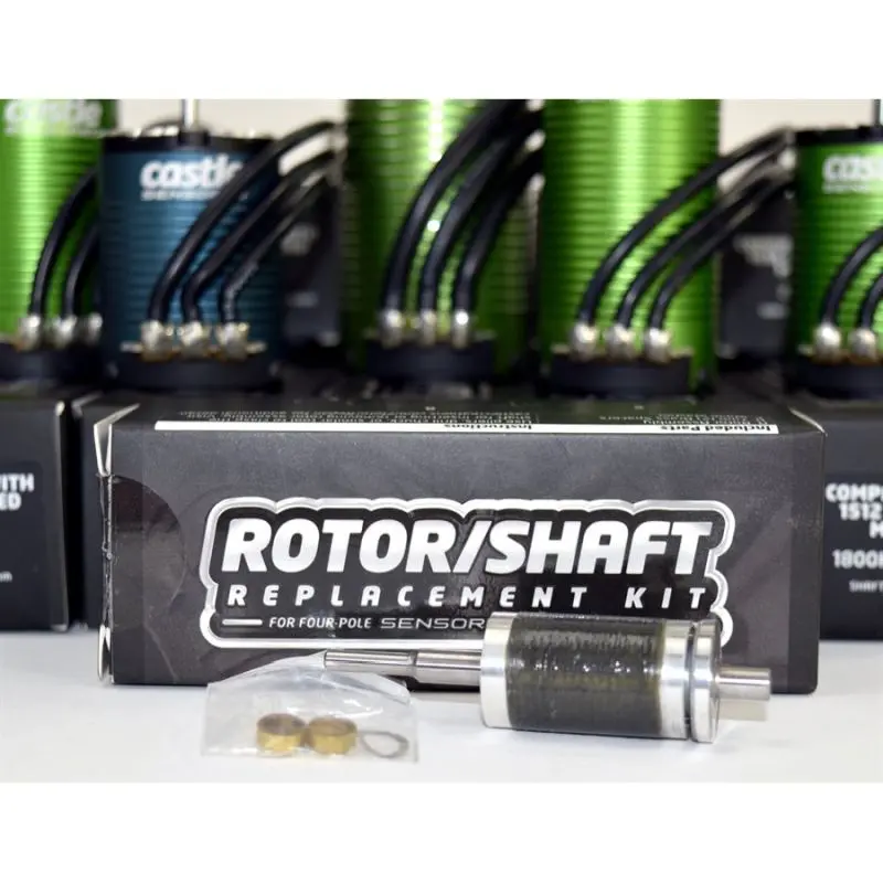 Castle Creations - Rotor / Shaft Replacement Kit, 1515-2200Kv V2 1