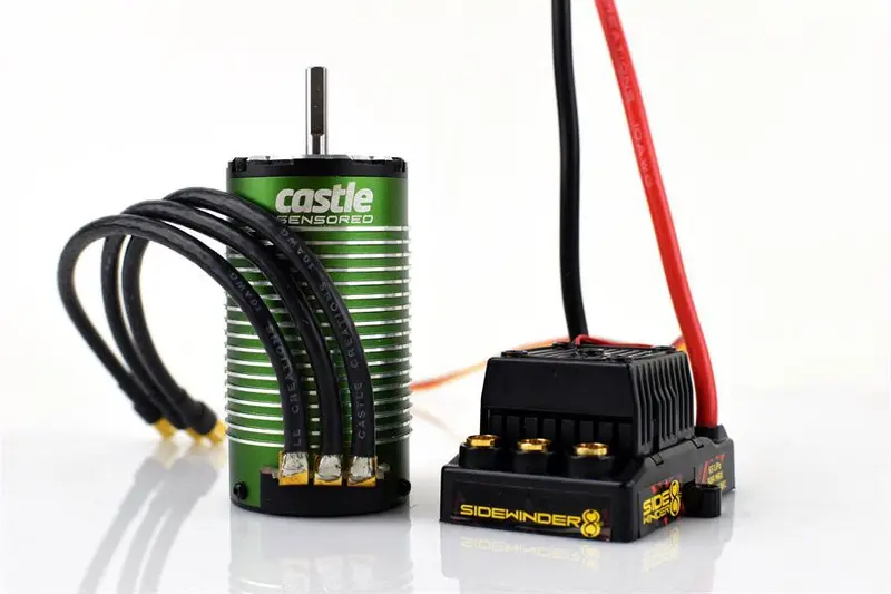 Castle Creations - Sidewinder 8Th Esc & 1515-2200Kv V2 Motor - Combo 1