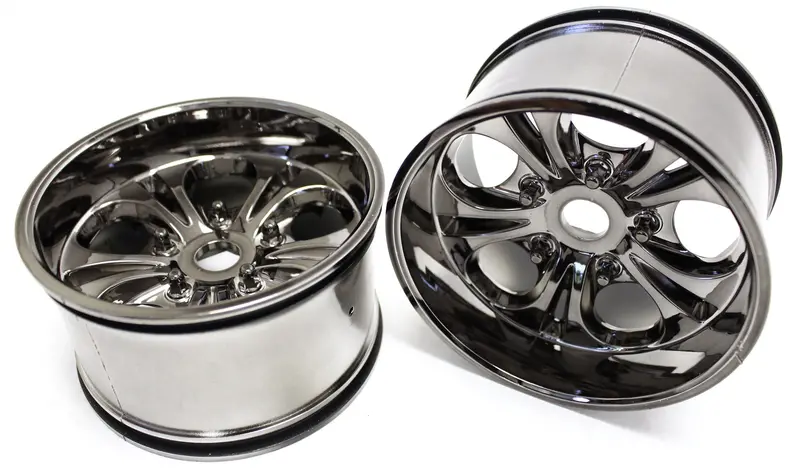 Cen Racing - 7.5 Wheels, 23Mm Hex, Gunmetal Chrome, Colossus Xt 1