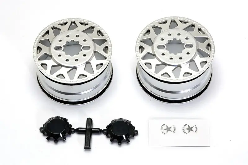 Cen Racing - American Force H01 Contra Wheel (Silver With Black Cap), For Dl-Series F450 Sd 1