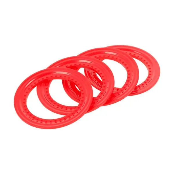 Cen Racing - Beadlock Ring, Red, For The Q & Mt 2.2" Monster Truck Wheel (4Pcs) 1