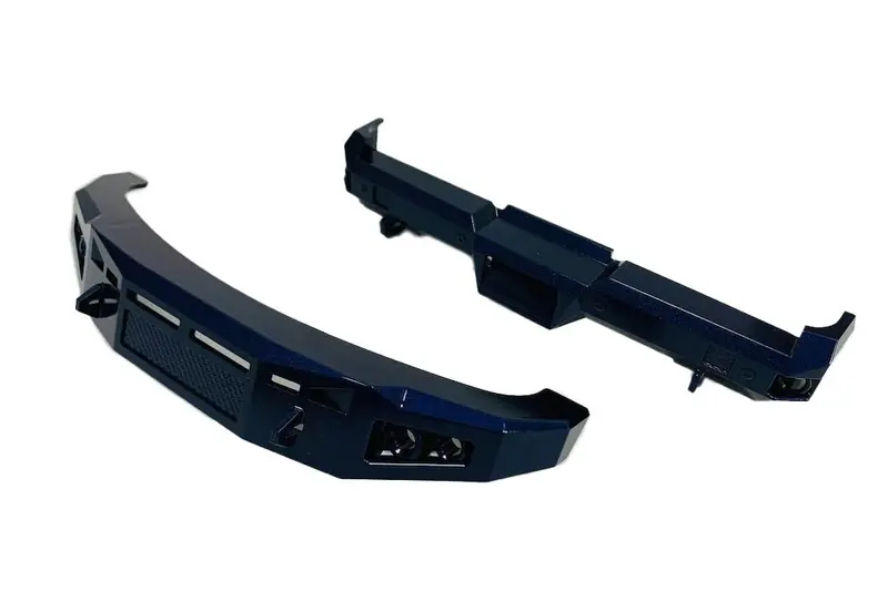 Cen Racing - Blue Galaxy Bumper Set, Front And Rear, For F250 Or F450 1