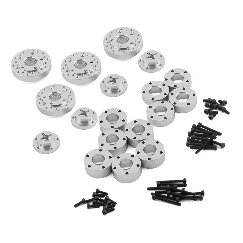 Cen Racing - Cnc Aluminum Adjustable Wheel Hubs ( For American Force, Kg1 Forged Dually Wheel, Spacer, Screws) 1