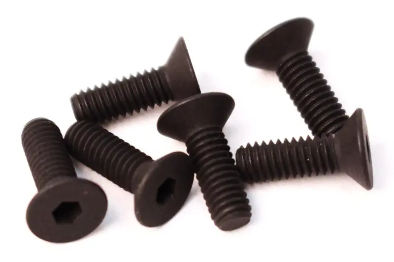 Cen Racing - Flat Head Screws, M4x12mm (6Pcs) 1