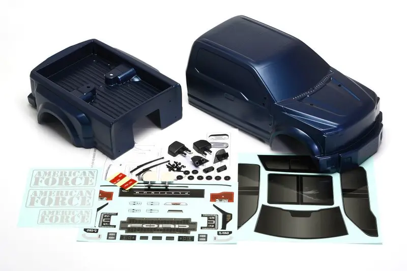 Cen Racing - Ford F-450 Sd Complete Body Set (Blue Galaxy) 1