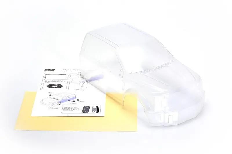 Cen Racing - Ford F-450 Sd Front Clear Body (Front Only) 1