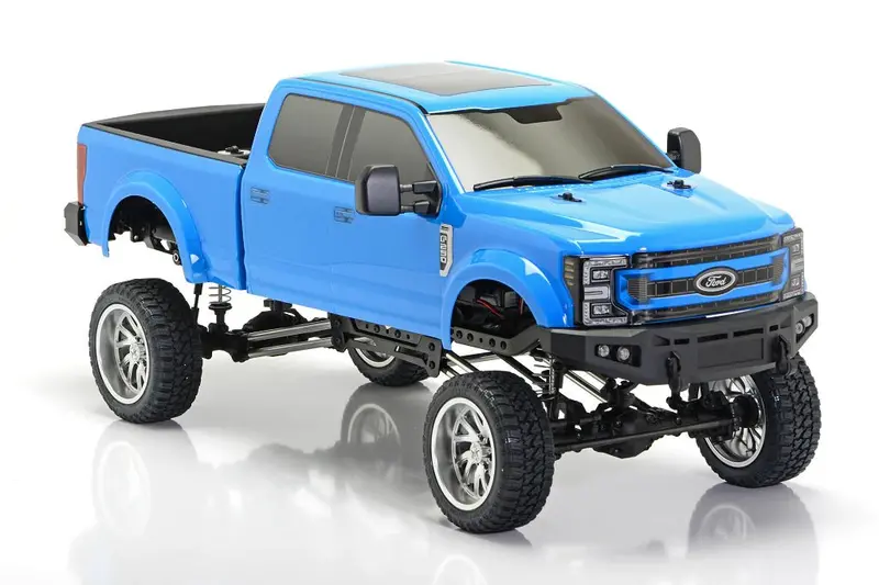 Cen Racing - Ford F250 1/10 4Wd Kg1 Edition Lifted Rtr Truck - Daytona Blue 1