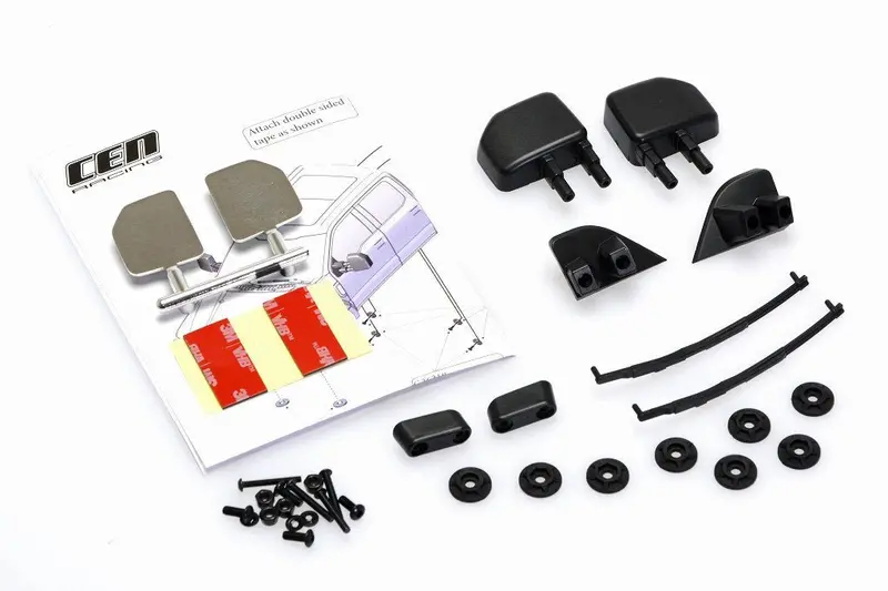 Cen Racing - Ford F450 Body Accessories (Mirror, Light, Screws, Etc.) 1