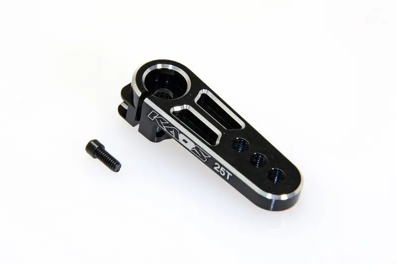 Cen Racing - Kaos Cnc Aluminum 25 Tooth Servo Horn Saver (Black Anodized), Dl-Series 1