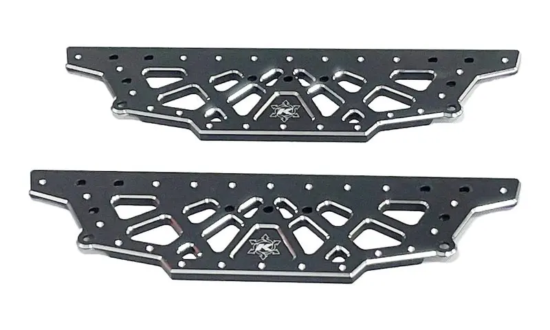 Cen Racing - Kaos Cnc Aluminum Chassis Plate For F250 Or F450 Lifted Chassis, Black Anodized (2Pcs) 1
