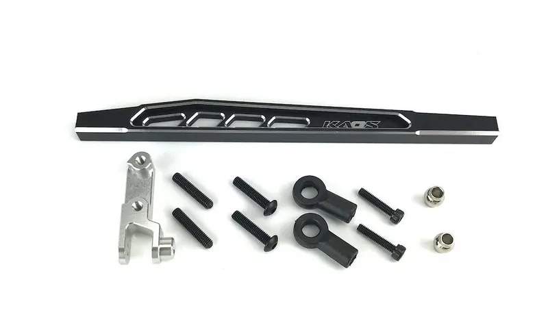 Cen Racing - Kaos Cnc Aluminum Rear 4Th Suspension Link Set (Upper Right, 117Mm, Black/Silver) F450 1