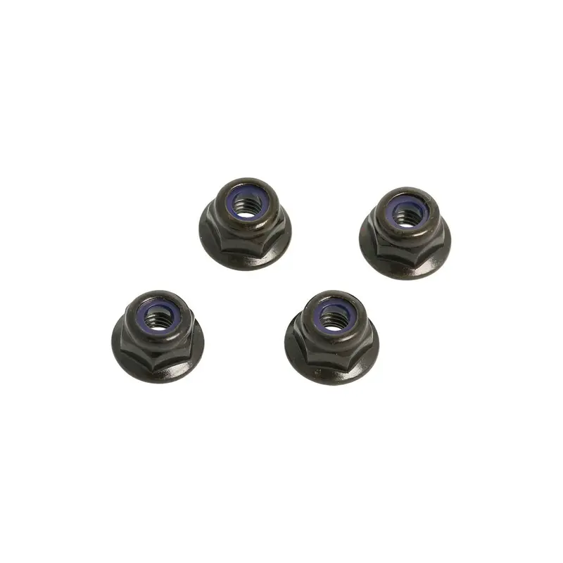 Cen Racing - M4 Flange Nylon Insert Locknut (4Pcs) 1