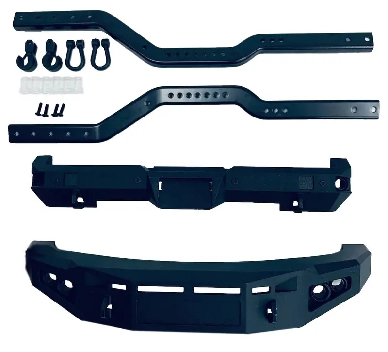 Cen Racing - Molded Front And Rear Bumper Set For F450, Black 1