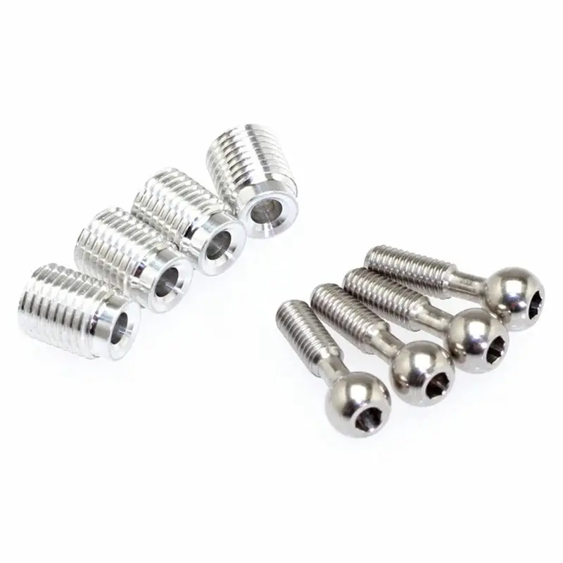 Cen Racing - Pivot Ball 5Mm & Adjuster, 1/16 Scale Original Parts, 4Pcs Ea. 1