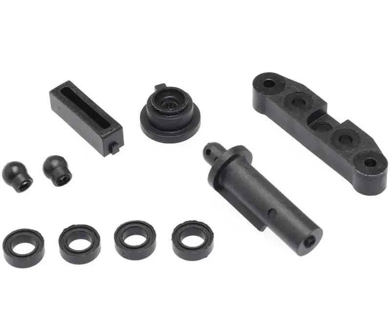 Cen Racing - Rear Lower Arm Mount & Pivot Ball (25 Spline Adapter, St Bushing, Battery Plate Post) 1