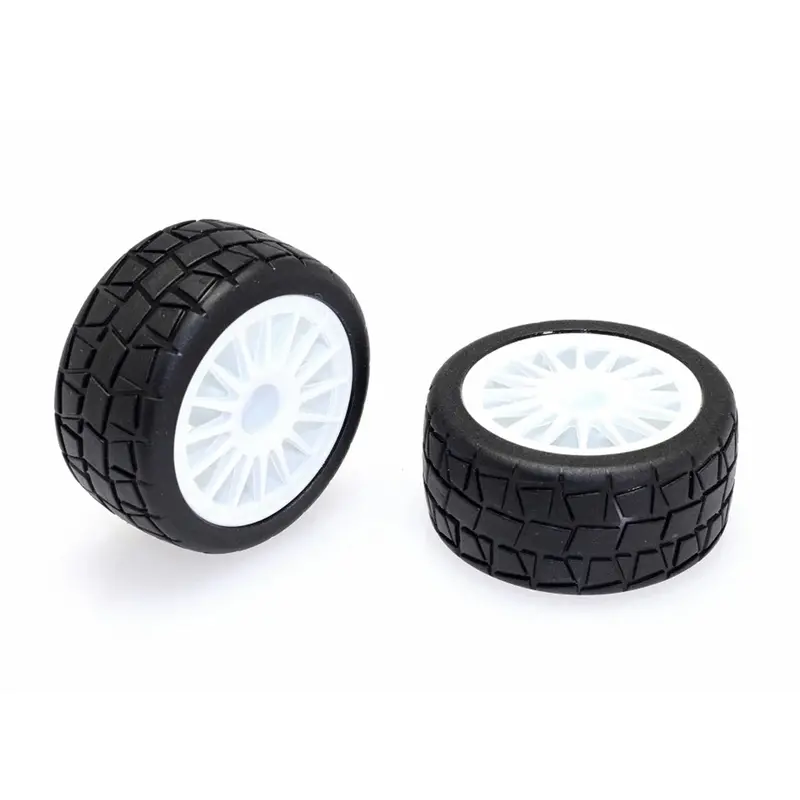 Cen Racing - Wheel & Tire, 1/16 Scale Original Parts, 1 Pair 1