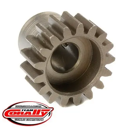 Corally - 32 Pitch Pinion - Short - Hardened Steel - 17 Tooth - Shaft Dia. 5Mm 1