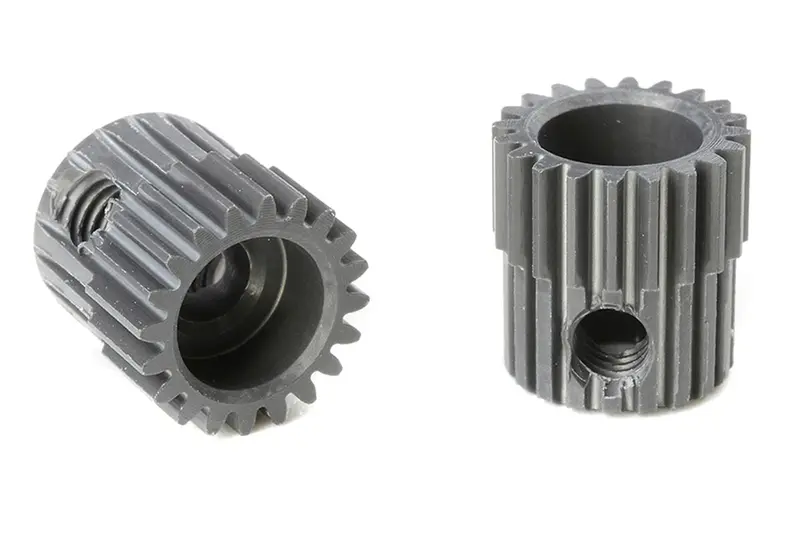 Corally - 64 Dp Pinion - Short - Hard Anodized Al7075 - 20 Teeth - Shaft Dia. 3.17Mm 1