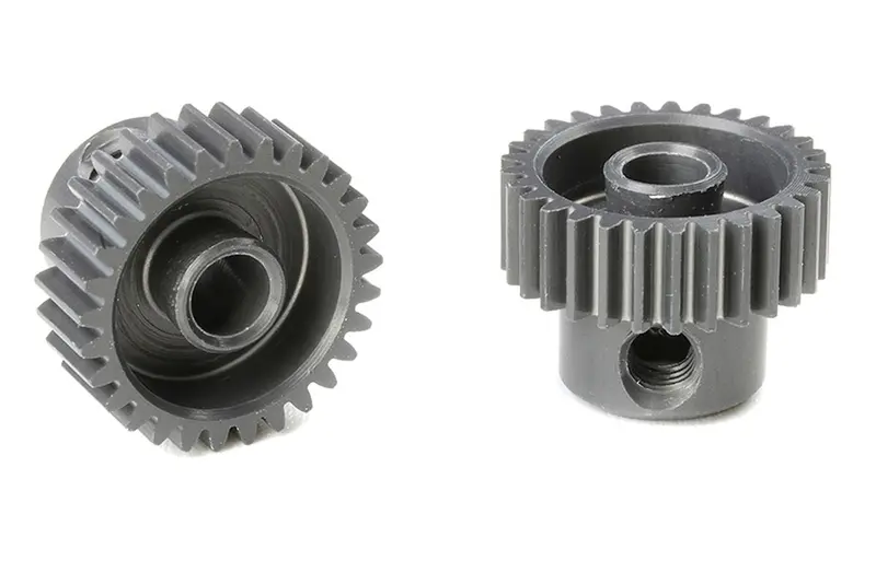 Corally - 64 Dp Pinion - Short - Hard Anodized Al7075 - 29 Teeth - Shaft Dia. 3.17Mm 1