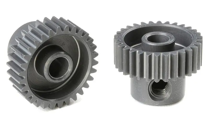 Corally - 64 Dp Pinion - Short - Hard Anodized Al7075 - 30 Teeth - Shaft Dia. 3.17Mm 1