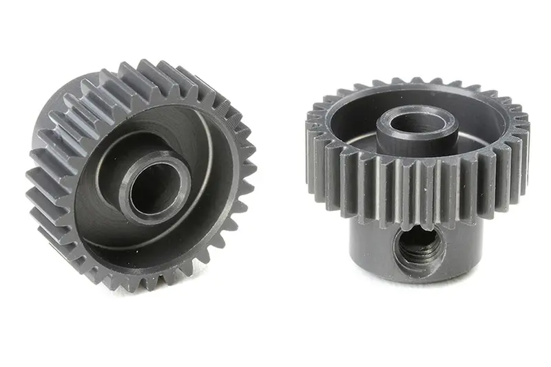 Corally - 64 Dp Pinion - Short - Hard Anodized Al7075 - 31 Teeth - Shaft Dia. 3.17Mm 1