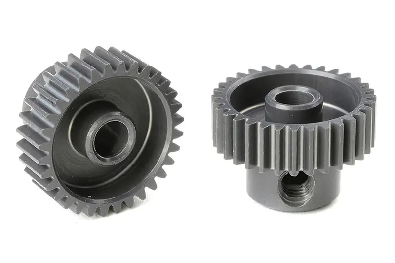 Corally - 64 Dp Pinion - Short - Hard Anodized Al7075 - 32 Teeth - Shaft Dia.3.17Mm 1