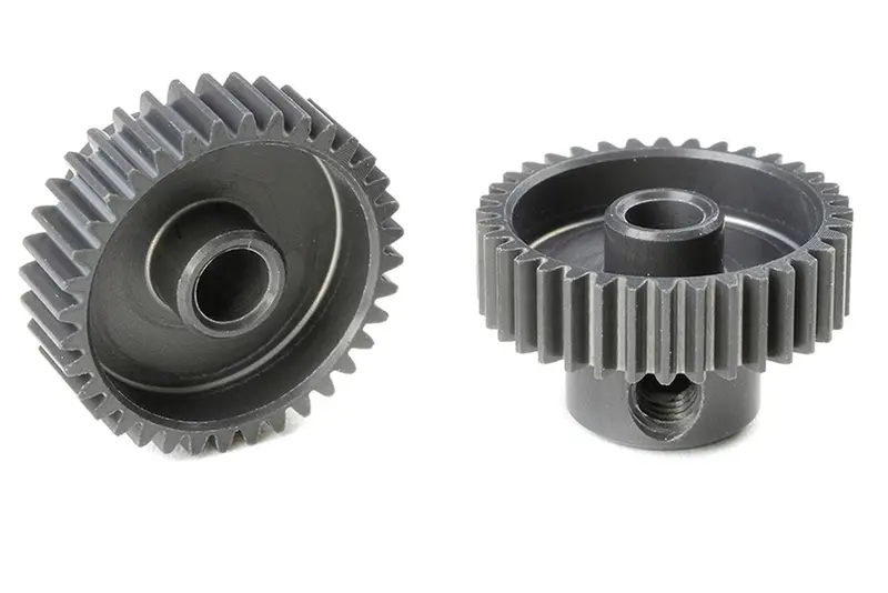 Corally - 64 Dp Pinion - Short - Hard Anodized Al7075 - 36 Teeth - Shaft Dia. 3.17Mm 1