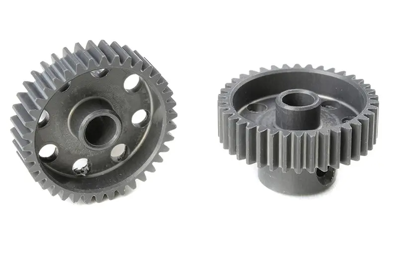 Corally - 64 Dp Pinion - Short - Hard Anodized Al7075 - 38 Teeth - Shaft Dia.3.17Mm 1