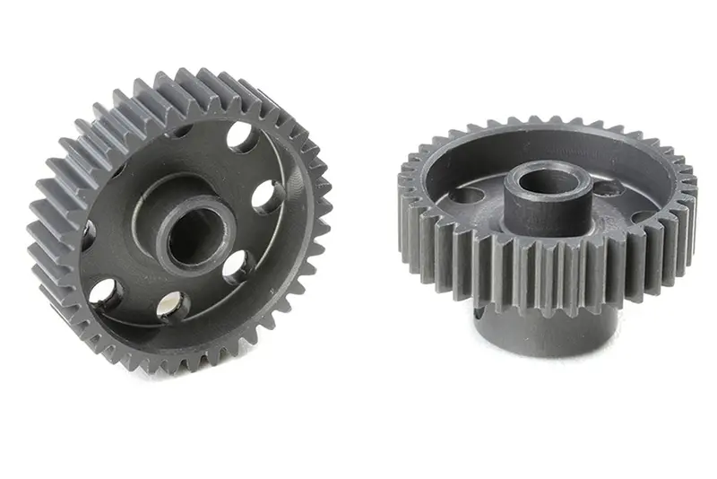 Corally - 64 Dp Pinion - Short - Hard Anodized Al7075 - 39 Teeth - Shaft Dia. 3.17Mm 1