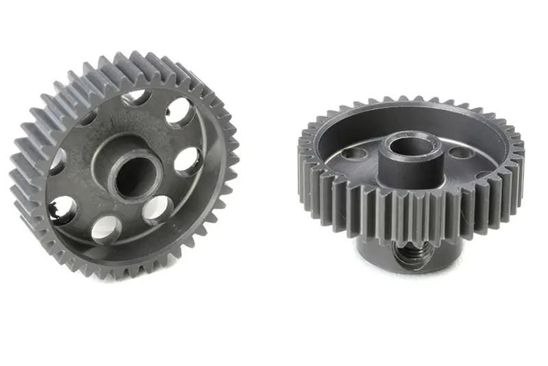 Corally - 64 Dp Pinion - Short - Hard Anodized Al7075 - 40 Teeth - Shaft Dia. 3.17Mm 1