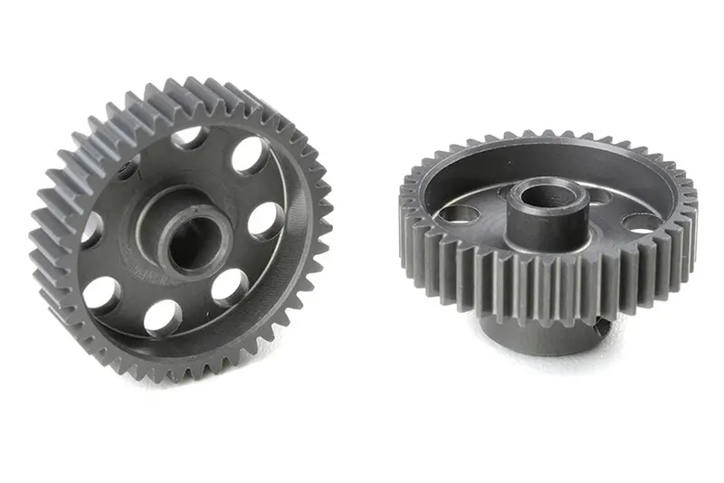 Corally - 64 Dp Pinion - Short - Hard Anodized Al7075 - 42 Teeth - Shaft Dia. 3.17Mm 1