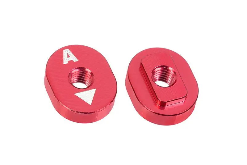 Corally - Aluminum Eccentric Camber Nut - A - 1 Degree - 2 Pcs 1