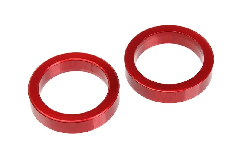 Corally - Aluminum Spacer Drive Axle - Front - 2 Pcs 1