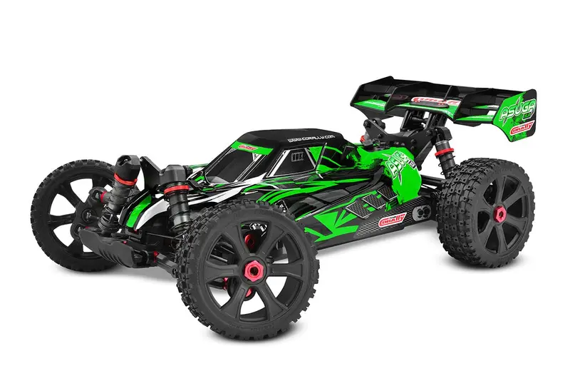 Corally - Asuga Xlr 6S Rtr Racing Buggy- Green, Large Scale 1