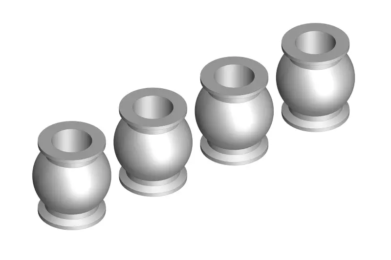 Corally - Ball - 5.8Mm - Steel - 4 Pcs : Mammoth, Moxoo, Triton 1