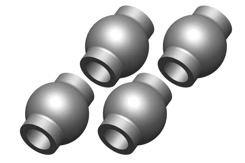Corally - Ball 6.8Mm - Steel - 4 Pcs : Dementor, Kronos, Python, Shogun 1