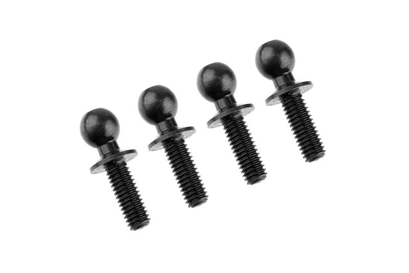 Corally - Ball End Dia. 4.8Mm - Thread 8Mm - Steel - 4 Pcs: Sbx410 1