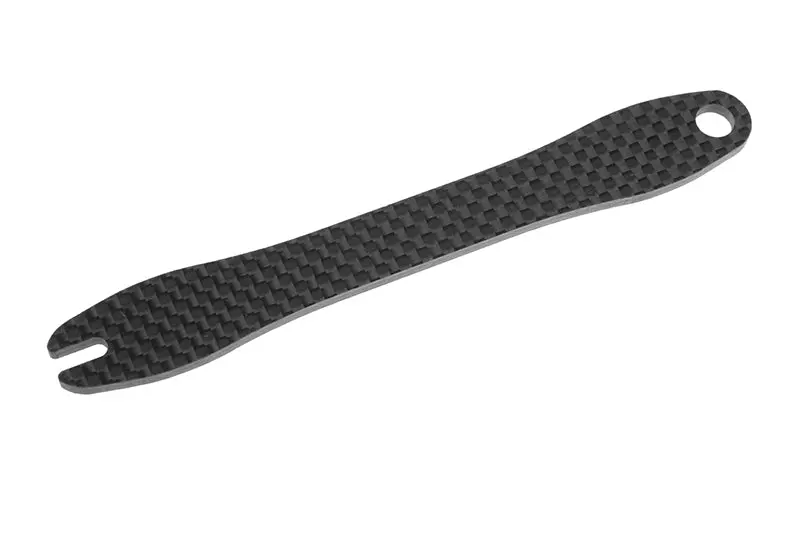 Corally - Battery Brace - Graphite 2Mm - 1 Pc: Sbx410 1