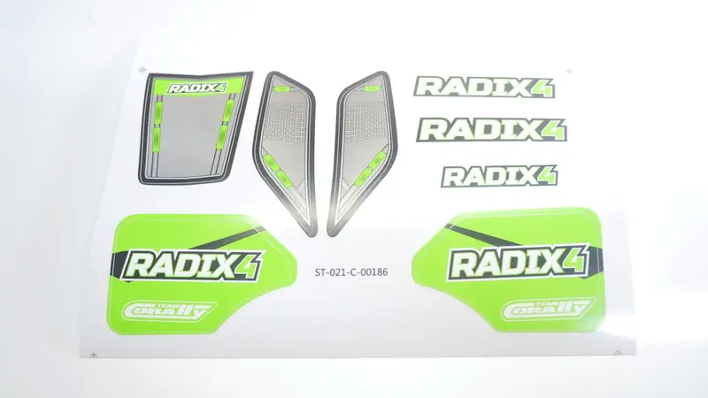 Corally - Body Decal Sheet  - Radix 4S - 1 Pc 1